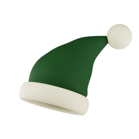 Gorro do Papai Noel  3D Icon