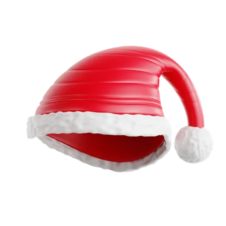 Gorro do Papai Noel  3D Icon