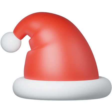 Gorro do Papai Noel  3D Icon