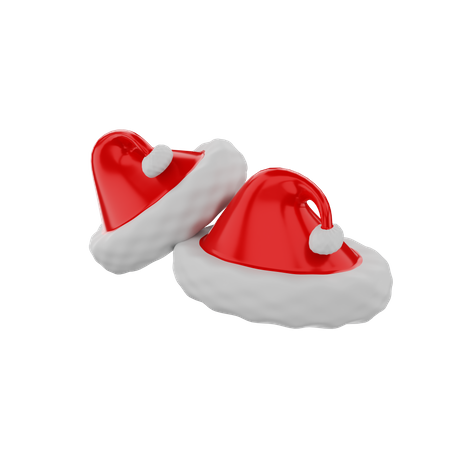 Gorro do Papai Noel  3D Illustration