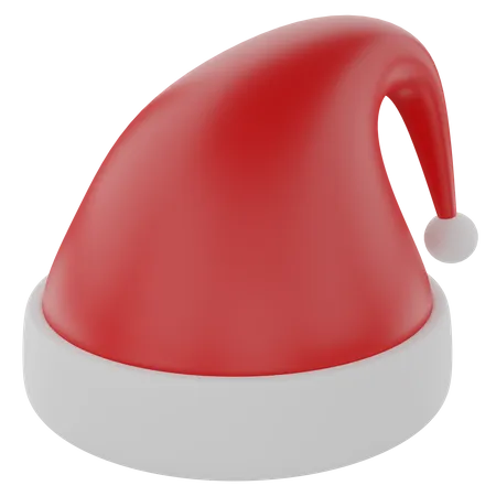 Gorro do Papai Noel  3D Illustration