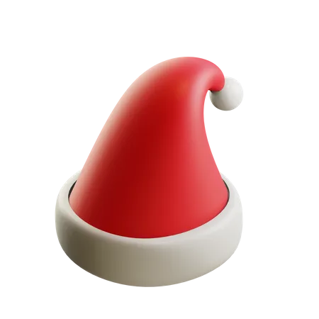Chapéu de Papai Noel  3D Illustration
