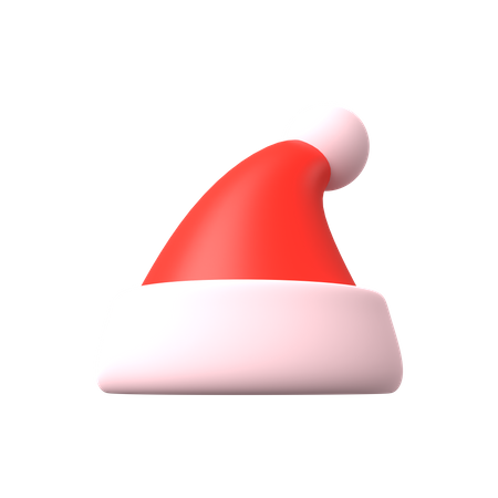 Gorro do Papai Noel  3D Illustration