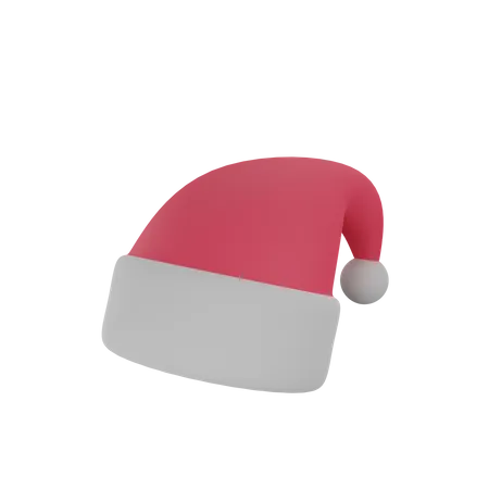 Gorro do Papai Noel  3D Illustration