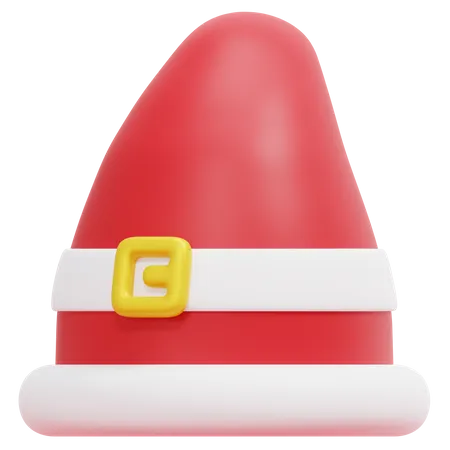 Gorro do Papai Noel  3D Icon