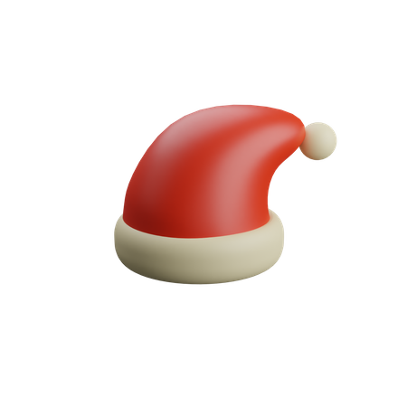 Gorro do Papai Noel  3D Icon