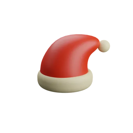 Gorro do Papai Noel  3D Icon