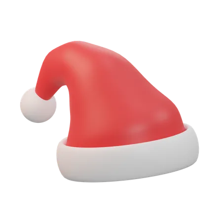 Gorro do Papai Noel  3D Icon