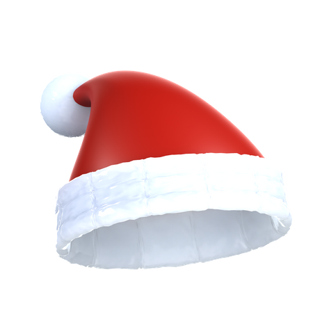 Gorro do Papai Noel  3D Icon