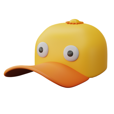 Chapéu de pato  3D Icon