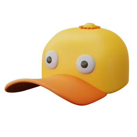 Chapéu de pato  3D Icon