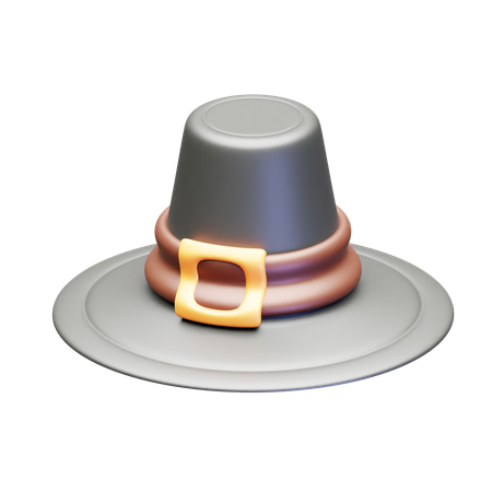 Chapéu de peregrino  3D Icon