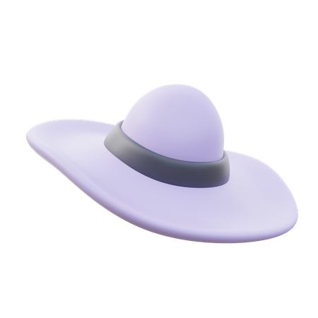 Chapéu de verão feminino  3D Icon