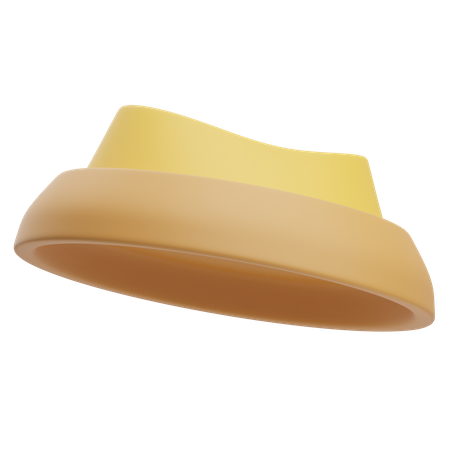Chapéu de veterano  3D Icon