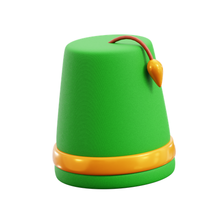 Chapéu islâmico  3D Icon