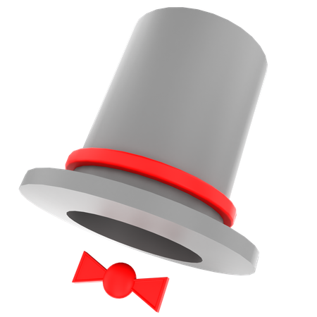 Chapéu mágico  3D Icon