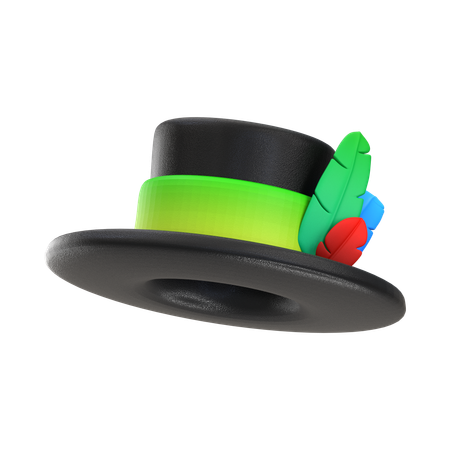 Chapéu mágico  3D Icon