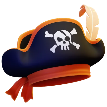 Chapéu de pirata  3D Icon