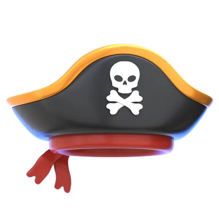 Chapéu de pirata  3D Icon