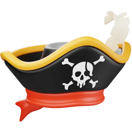 Chapéu de pirata  3D Icon