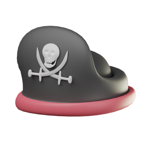 Chapéu de pirata  3D Icon
