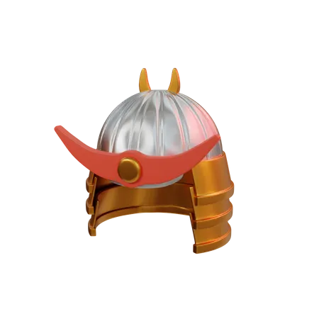 Chapéu de samurai  3D Icon