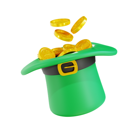 Chapéu verde  3D Icon