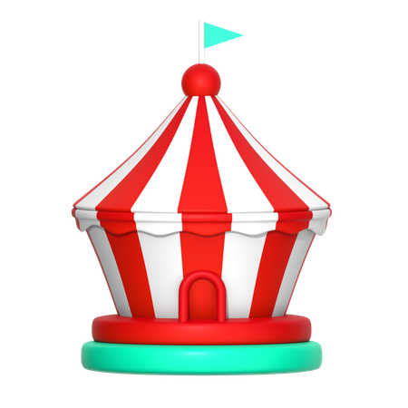 Chapiteau de cirque  3D Icon