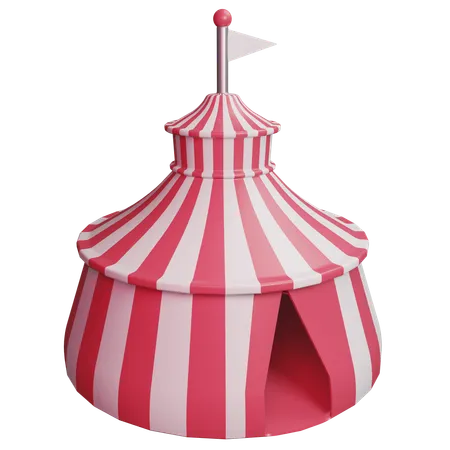 Chapiteau de cirque  3D Icon