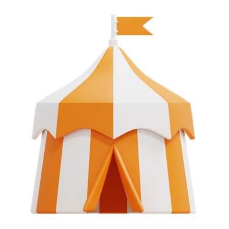 Chapiteau de cirque  3D Icon