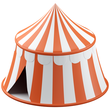 Chapiteau de cirque  3D Icon
