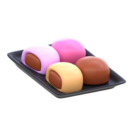Chapssaltteok  3D Icon
