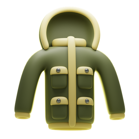 Chaqueta  3D Icon