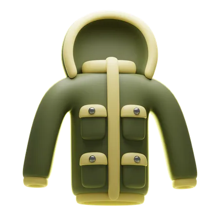 Chaqueta  3D Icon