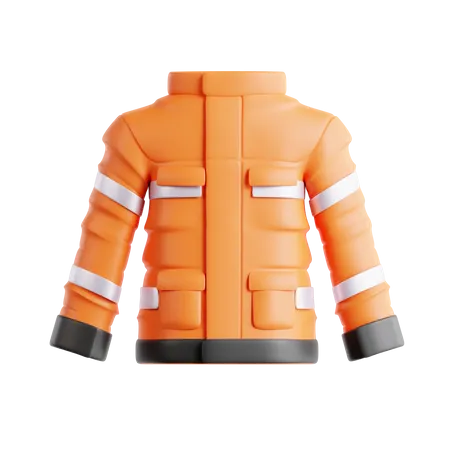 Chaqueta de bombero  3D Icon