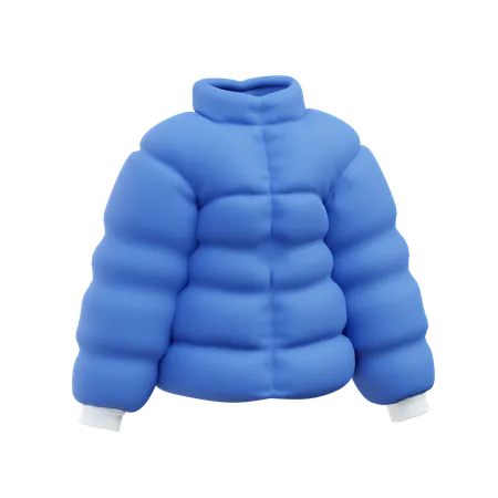 Chaqueta de invierno  3D Icon