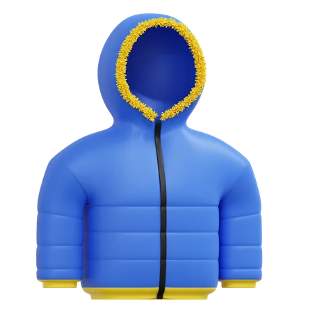 Chaqueta de invierno  3D Icon