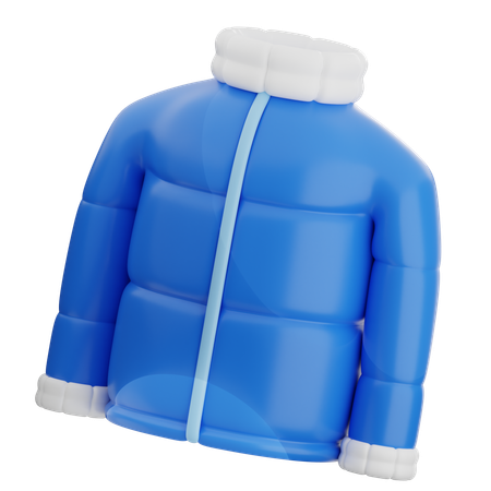 Chaqueta de invierno  3D Icon