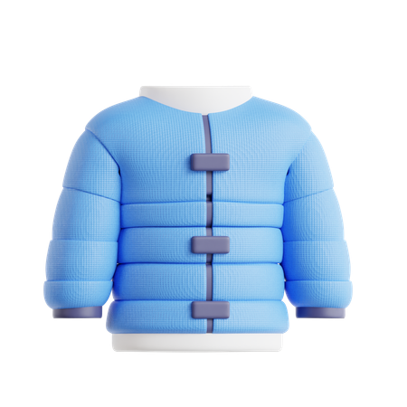 Chaqueta de invierno  3D Icon