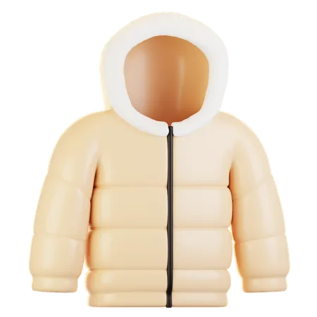 Chaqueta de invierno  3D Icon