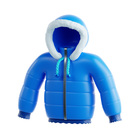 Chaqueta de invierno  3D Icon