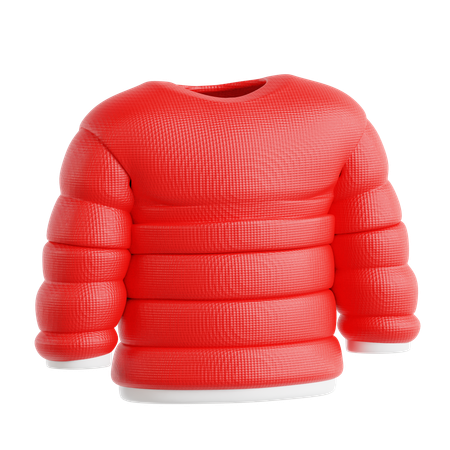 Chaqueta de invierno  3D Icon