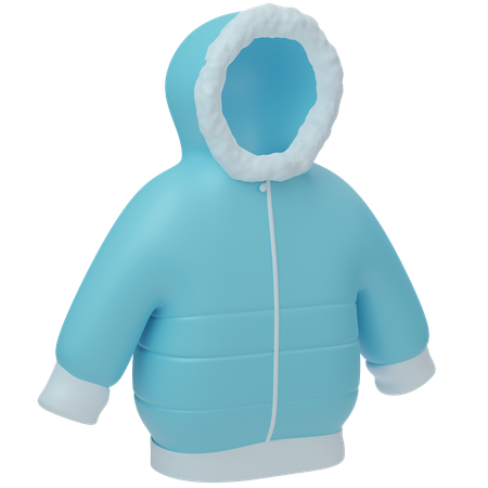 Chaqueta de invierno  3D Icon