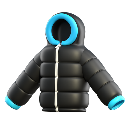 Chaqueta de nieve musulmana  3D Icon