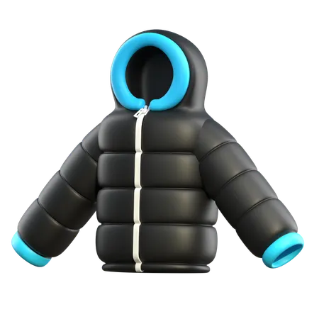 Chaqueta de nieve musulmana  3D Icon