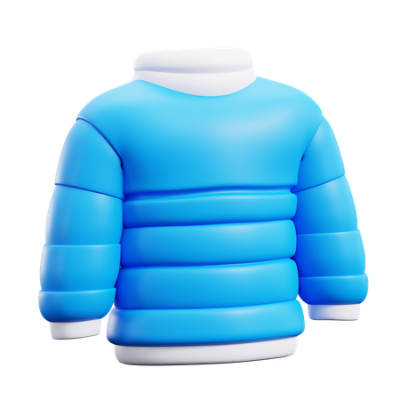 Chaqueta de invierno  3D Icon