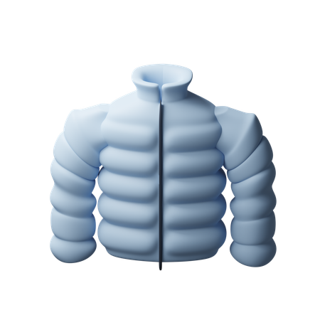 Chaqueta de invierno  3D Icon