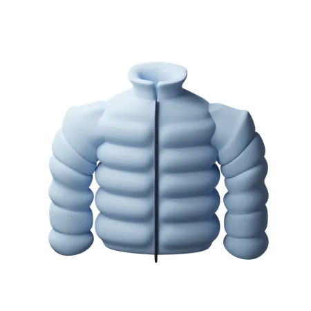 Chaqueta de invierno  3D Icon