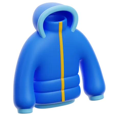 Chaqueta de invierno  3D Icon