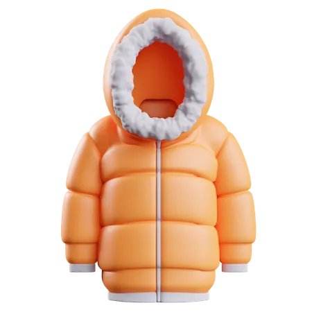 Chaqueta de invierno  3D Icon